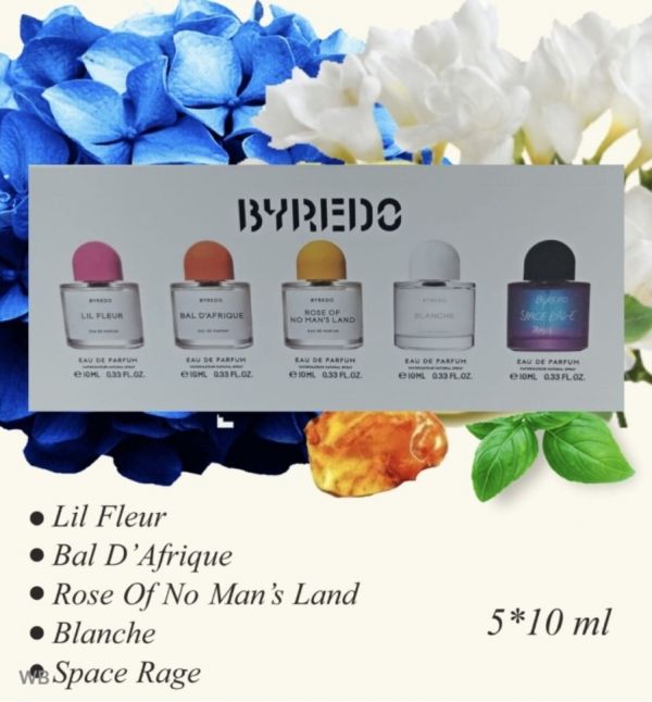 Perfume set Byredo 5 x 10 ml